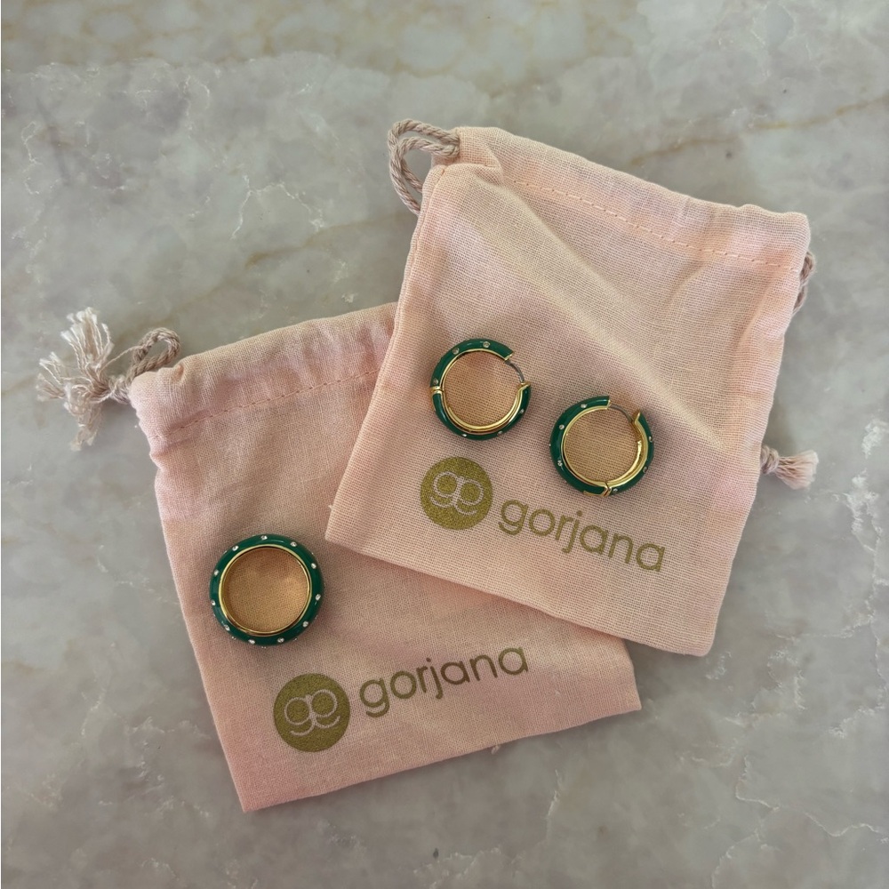 Gorjana earring and ring set